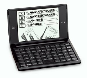 セイコーインスツル 電子辞書G7シリーズ NHKビジネス英語収録 SR-G7001M-NH3　(shin