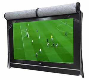 A1Cover Outdoor 55” TV Set Cover,Scratch Resistant Liner Protect LED Screen Best-Compatible with Standard Moun(中古品)　(shin
