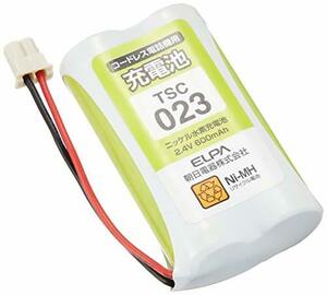 【新品】 ELPA エルパ 朝日電器 電話機用充電池 TSC-023　(shin