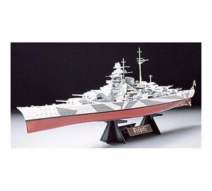 タミヤ 1/350 艦船シリーズ No.15 ドイツ海軍 戦艦 テルピッツ プラモデル 78015(中古品)　(shin