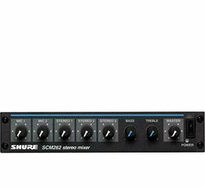 (中古品)SHURE ミキサー SCM262　(shin