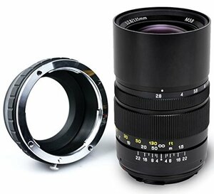 Oshiro 135?mm f / 2.8?LD UNC ALフルフレーム望遠レンズfor Olympus Micro 4?/ 3ペンE - m1、E - m5、e-m10、e-pl(中古 未使用品)　(shin