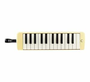 ヤマハ YAMAHA ピアニカ25鍵 クリームイエロー P-25F(中古 未使用品)　(shin