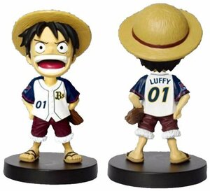 ボビングヘッド ONE PIECE シリーズ モンキー・D・ルフィ バファローズVer.(中古 未使用品)　(shin