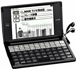 セイコーインスツル 電子辞書G6シリーズ SR-G6001M-NH2(中古品)　(shin