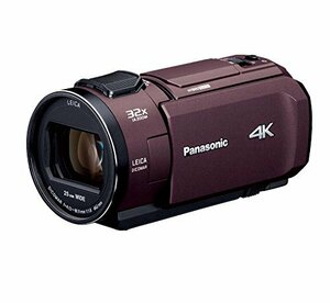 パナソニック 4K ビデオカメラ VX1M 64GB あとから補正 ブラウン HC-VX1M-T　(shin