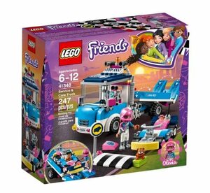 レゴ(LEGO)フレンズ ハートレイクグランプリ “レスキューカー” 41348(中古 未使用品)　(shin