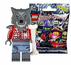 レゴ（LEGO） ミニフィギュア シリーズ14 狼人間(未開封品)｜LEGO Minifigures Series14 Wolf Guy 【71010-1】(中古品)　(shin