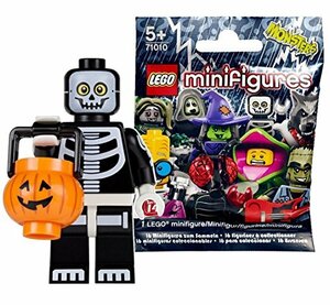 レゴ（LEGO） ミニフィギュア シリーズ14 スケルトン男(未開封品)｜LEGO Minifigures Series14 Skeleton Guy 【71010-(中古品)　(shin