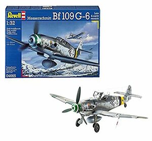 ドイツレベル 1/32 メッサーシュミット Bf109G-6 04665 プラモデル(未使用・未開封品)　(shin