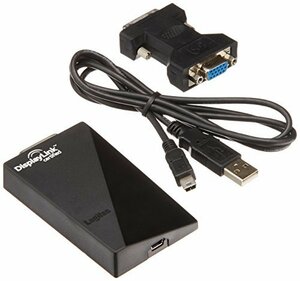 (中古品)Logitec ディスプレィアダプタ USB Full HD対応 LDE-WX015U　(shin