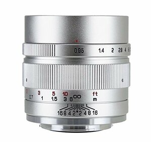 中一光学(ZHONG YI OPITCS) 単焦点レンズ SPEEDMASTER 35mm F0.95 II (ソニーEマウント)(シルバー)(中古品)　(shin