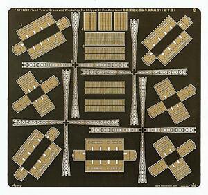 1/700 タワークレーン & 作業小屋 1（初心者向け）(中古品)　(shin