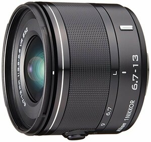 Nikon 広角ズームレンズ 1 NIKKOR VR 6.7-13mm f/3.5-5.6 ブラック ニコンCXフォーマット専用(中古品)　(shin