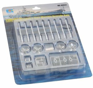 トランペッター 1/200 BB-63 ミズーリ用アップグレードパーツ(中古 未使用品)　(shin