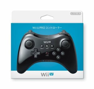 Wii U PRO コントローラー (kuro)(中古　良品)　(shin