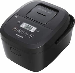 パナソニック 炊飯器 5.5合 IH式 備長炭釜 ブラック SR-FE109-K(中古品)　(shin