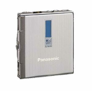 【中古品】Panasonic　パナソニック　SJ-MJ30-S シルバー　ポータブルMDプレーヤー　M　(shin