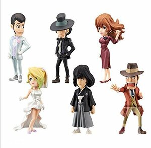 ルパン三世 ワールドコレクタブルフィギュアII 全6種セット(中古 未使用品)　(shin