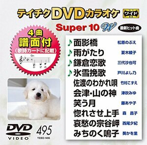 テイチクDVDカラオケ スーパー10W(495)(中古 未使用品)　(shin