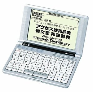 SEIKO IC DICTIONARY SR-T7010 (18コンテンツ 第2外国語モデル ドイツ語)(中古品)　(shin