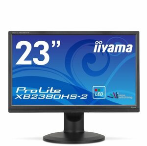 (中古品)iiyama ディスプレイ モニター ProLite XB2380HS-B2 23インチ/IPSパネル/LE　(shin