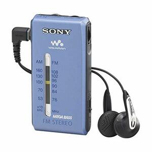 SONY FMステレオ/AMポケッタブルラジオ ブルー SRF-S86/L　(shin