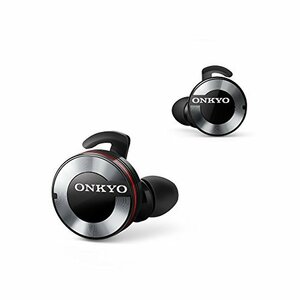 ONKYO W800BT Bluetoothイヤホン 密閉型/フルワイヤレス ブラック W800BTB　(shin