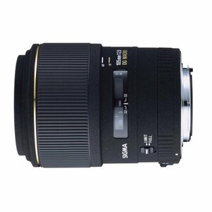 シグマ 105mm F2.8 EX DG MACRO キヤノン用(中古品)　(shin