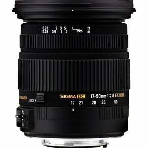 シグマ 17-50mm F2.8 EX DC OS HSM ソニー用 17-50mm F2.8 EX DC HSM(中古品)　(shin