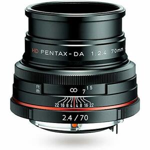 HD PENTAX-DA 70mmF2.4 Limited ブラック 中望遠単焦点レンズ 【APS-Cサイズ用】【高品位リミテッドレンズ・アルミ削 (中古品)　(shin