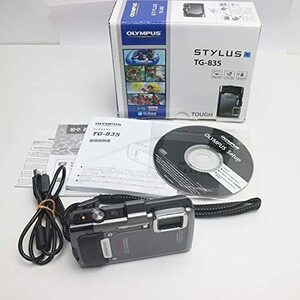 OLYMPUS デジタルカメラ STYLUS TG-835 Tough シルバー 防水性能10m GPS機能 電子コンパス TG-835 Tough SLV(中古品)　(shin
