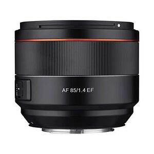 SAMYANG 単焦点望遠レンズ AF 85mm F1.4 EF キヤノンEF用 フルサイズ対応(中古品)　(shin