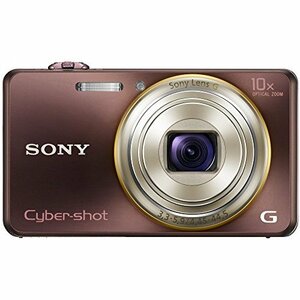 ソニー SONY Cyber-shot WX100 (1820万/光学x10) ブラウン(中古品)　(shin