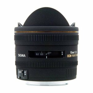 SIGMA 単焦点魚眼レンズ 10mm F2.8 EX DC FISHEYE HSM ソニー用 対角線魚眼 APS-C専用 477622(中古品)　(shin