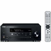 ヤマハ ネットワーク CDレシーバー AirPlay MusicCast 対応 Wi-Fi内蔵 ブラック CRX-N470(B)　(shin_画像1