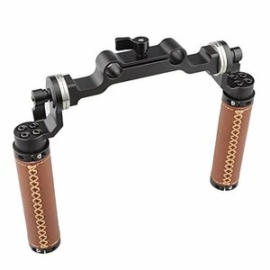 (中古品)camvate ArriスタイルロゼットHandgrips for 15?mmロッドクランプRailblock　(shin