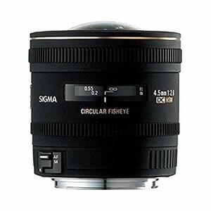 【中古 良品】 SIGMA 単焦点魚眼レンズ 4.5mm F2.8 EX DC CIRCULAR FISHEYE HSM ソニー用 円周　(shin