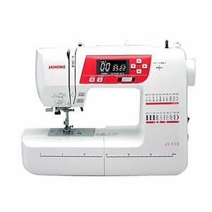 【中古品】JANOME コンピューターミシン JY-113　(shin