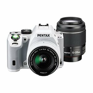 【中古 良品】 PENTAX デジタル一眼レフ PENTAX K-S2 ダブルズームキット (ホワイト) PENTAX K　(shin