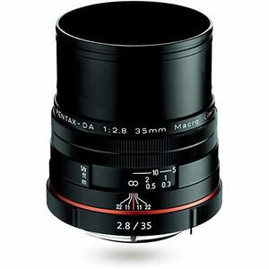 HD PENTAX-DA 35mmF2.8 Macro Limited ブラック 標準単焦点レンズ 【APS-Cサイズ用】【等倍マクロレ　(shin