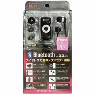 【中古品】カシムラ Bluetooth3.0　ステレオイヤホンマイクUSB BL-30　(shin