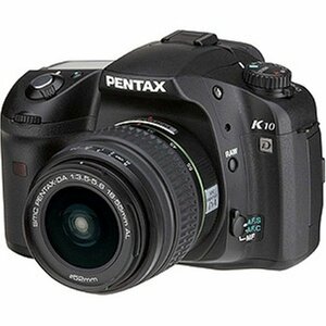 【中古 良品】 PENTAX デジタル一眼レフカメラ K10D レンズキット K10DLK　(shin