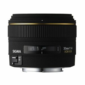 【中古 良品】 シグマ 30mm F1.4 EX DC デジタル専用 HSM フォーサーズ用　(shin