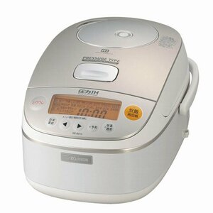 【中古品】ZOJIRUSHI 圧力IH炊飯ジャー 【5.5合炊き】 ホワイト NP-BS10-WB　(shin