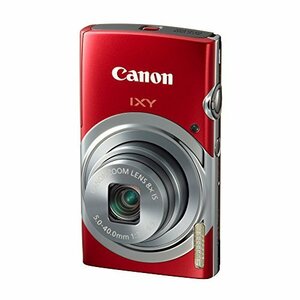 【中古 良品】 Canon デジタルカメラ IXY 130(RE) 約1600万画素 光学8倍ズーム レッド IXY130(　(shin