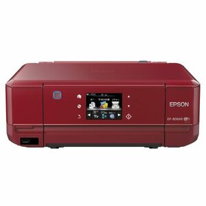 EPSON インクジェット複合機 Colorio EP-806AR 無線 有線 スマートフォンプリント Wi-Fi Direct (中古品)　(shin