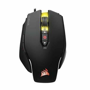 Corsair M65 PRO RGB -Black- ゲーミングマウス 『スナイパーボタン 12000dpiセンサー FPSゲー(中古品)　(shin