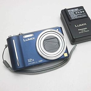 【中古 良品】 Panasonic デジタルカメラ LUMIX1010万画素 光学12倍ズーム(ブルー)DMCTZ7A DMC　(shin