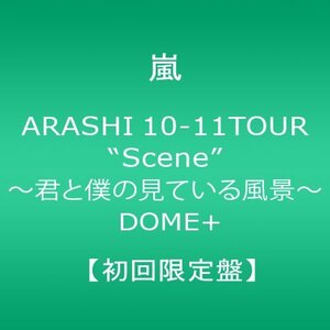 【中古品】 ARASHI 10-11TOUR“Scene”~君と僕の見ている風景~ DOME+ 【初回限定盤】 [DVD]　(shin
